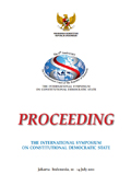 The International Symposium On Constitutional Democratic State